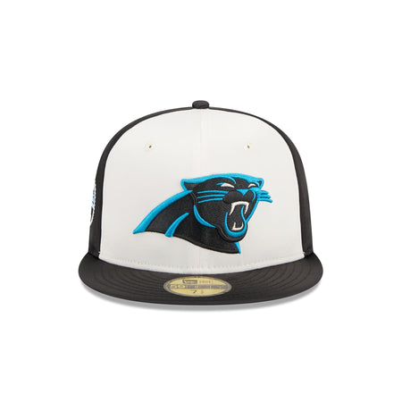 Carolina Panthers Throwback Satin 59FIFTY Fitted Hat
