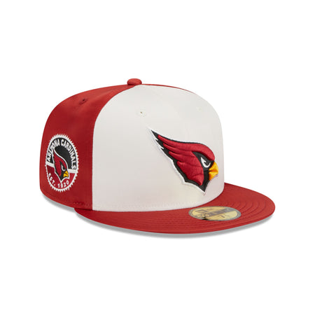 Arizona Cardinals Throwback Satin 59FIFTY Fitted