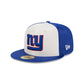 New York Giants Throwback Satin 59FIFTY Fitted Hat