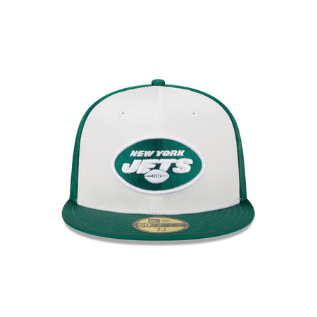 New York Jets Throwback Satin 59FIFTY Fitted Hat