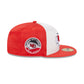 Kansas City Chiefs Throwback Satin 59FIFTY Fitted