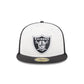 Las Vegas Raiders Throwback Satin 59FIFTY Fitted