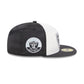 Las Vegas Raiders Throwback Satin 59FIFTY Fitted Hat
