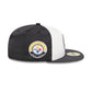 Pittsburgh Steelers Throwback Satin 59FIFTY Fitted Hat