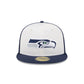 Seattle Seahawks Throwback Satin 59FIFTY Fitted Hat