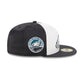 Philadelphia Eagles Throwback Satin 59FIFTY Fitted Hat