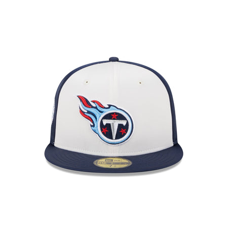 Tennessee Titans Throwback Satin 59FIFTY Fitted Hat