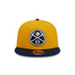 Denver Nuggets Colorpack Gold 9FIFTY Snapback