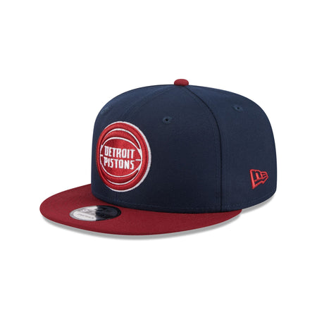 Detroit Pistons Color Pack Navy 9FIFTY Snapback Hat