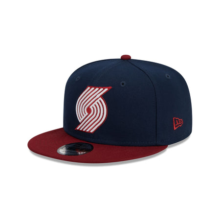Portland Trail Blazers Color Pack Navy 9FIFTY Snapback Hat