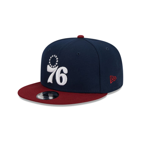 Philadelphia 76ers Color Pack Navy 9FIFTY Snapback Hat