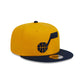 Utah Jazz Color Pack Gold 9FIFTY Snapback Hat