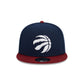 Toronto Raptors Color Pack Navy 9FIFTY Snapback Hat