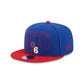 Philadelphia 76ers Sport Night 9FIFTY Snapback Hat