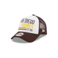 San Diego Padres Lift Pass 9FORTY A-Frame Snapback