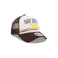 San Diego Padres Lift Pass 9FORTY A-Frame Snapback Hat