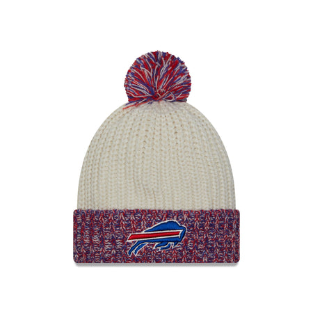 Buffalo Bills Throwback Women's Pom Knit Hat