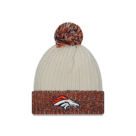 Denver Broncos Throwback Women's Pom Knit Hat
