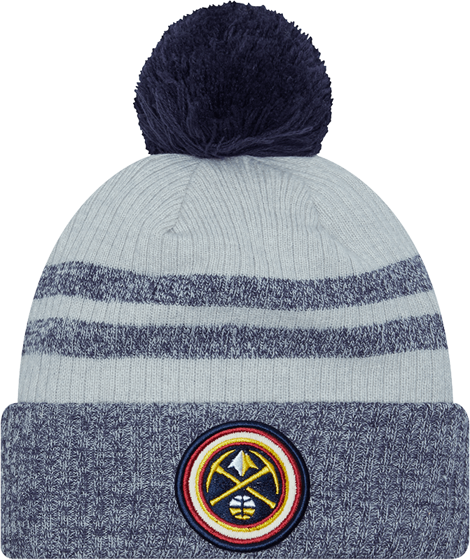 Denver Nuggets Sport Night Pom Knit Hat