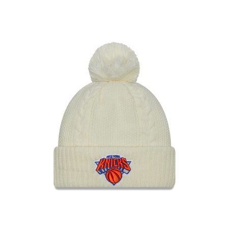 New York Knicks Sport Night Women's Pom Knit Hat