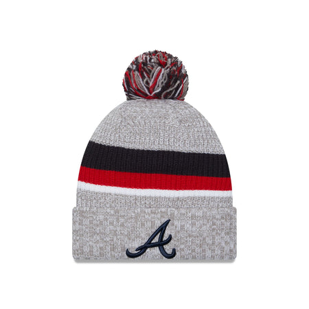 Atlanta Braves Lift Pass Pom Knit Hat