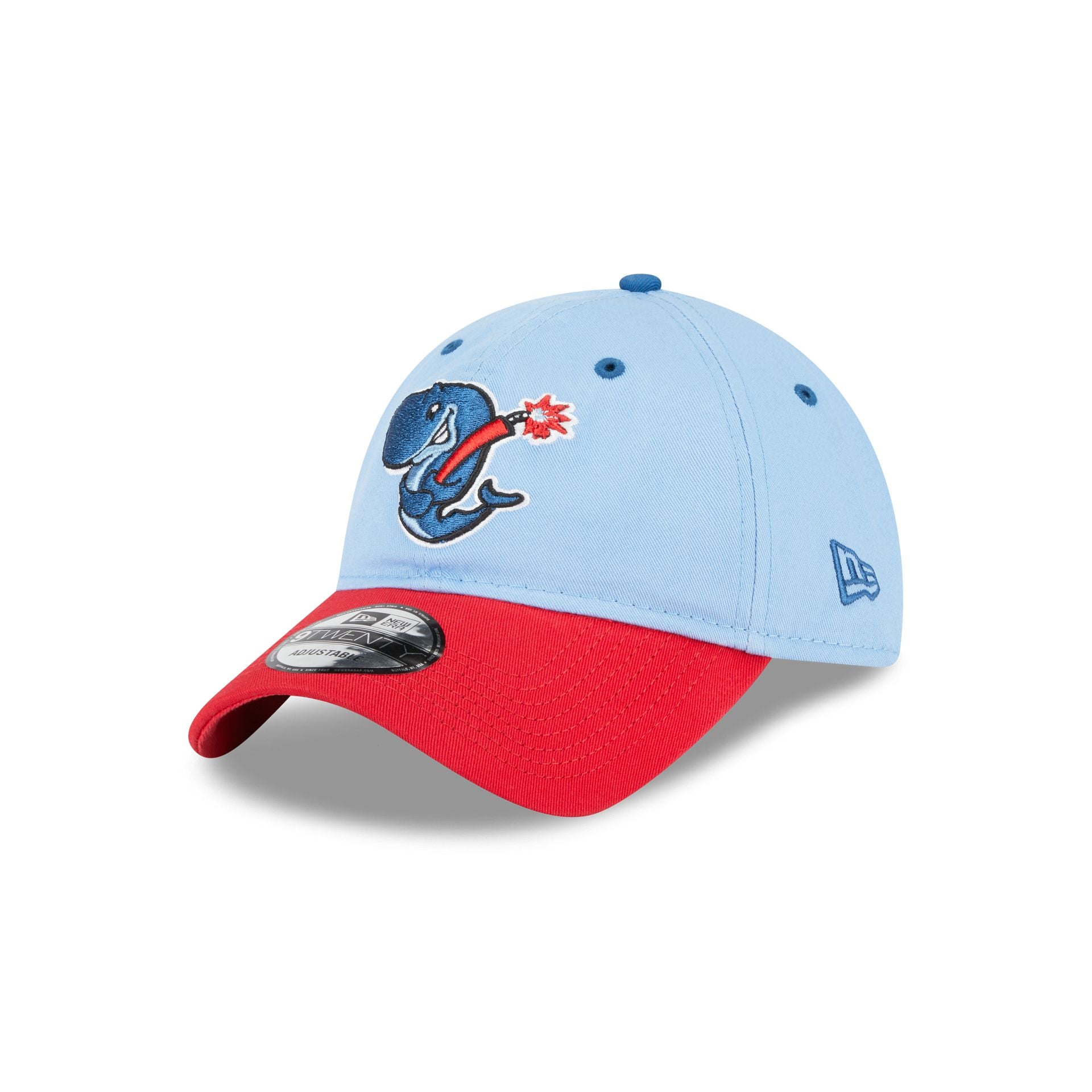 Eugene Emeralds Theme Night Light Blue 9TWENTY Adjustable Hat