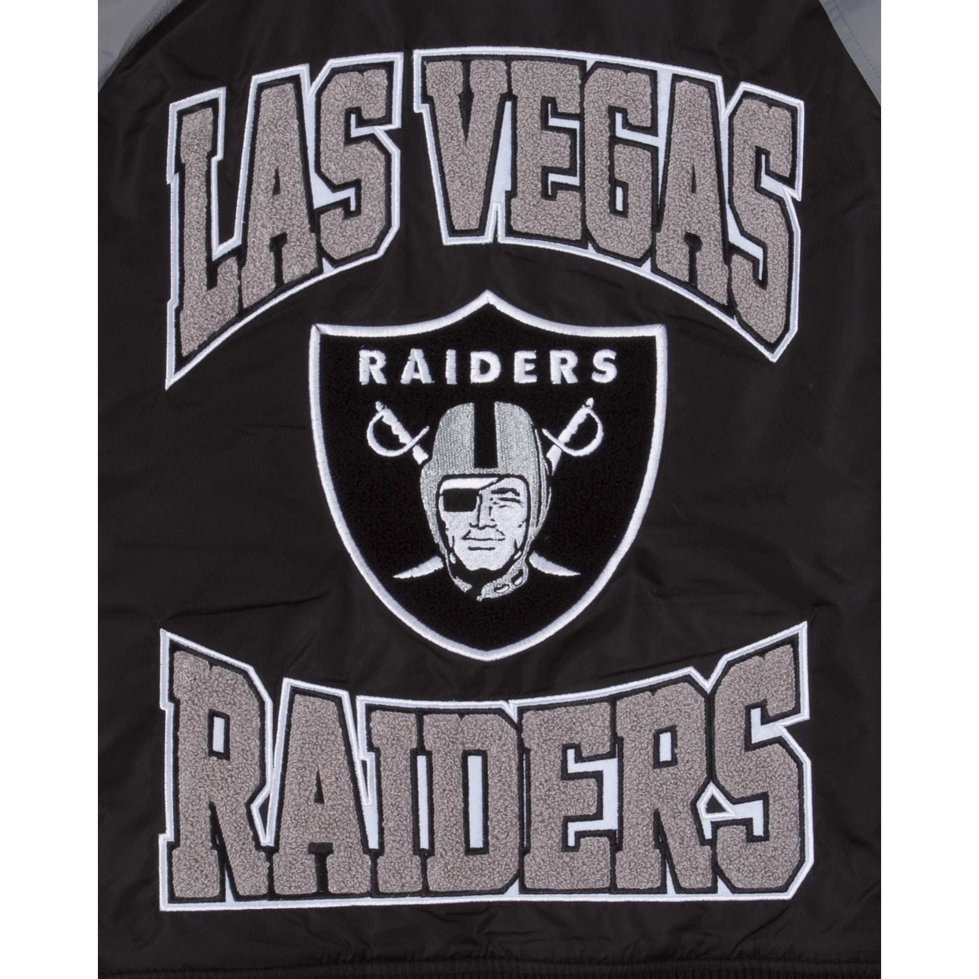 Las Vegas Raiders Throwback Women's Mockneck Sweatshirt, Black - Size: M, NFL by New Era