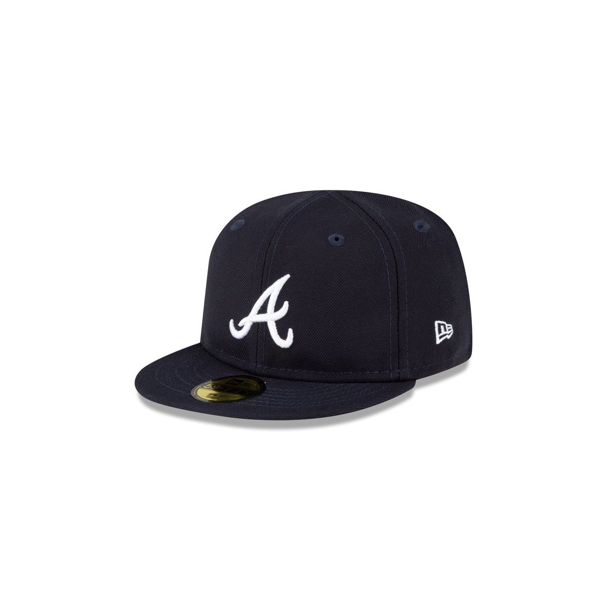 Atlanta Braves Kids Rear Wordmark 59FIFTY Fitted Hat