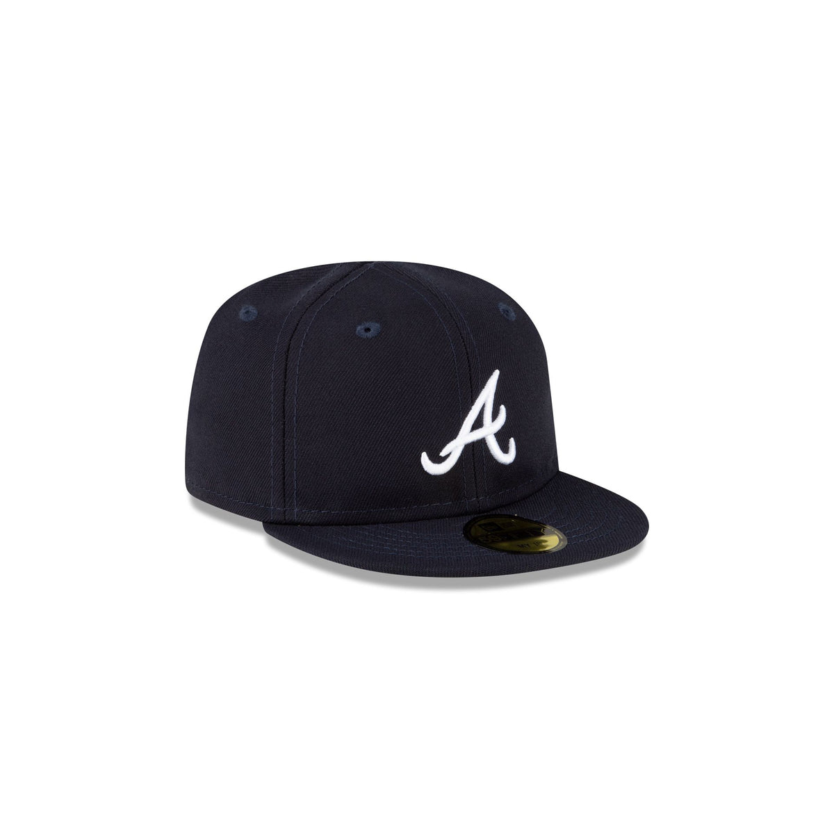 Atlanta Braves Kids Rear Wordmark 59FIFTY Fitted Hat