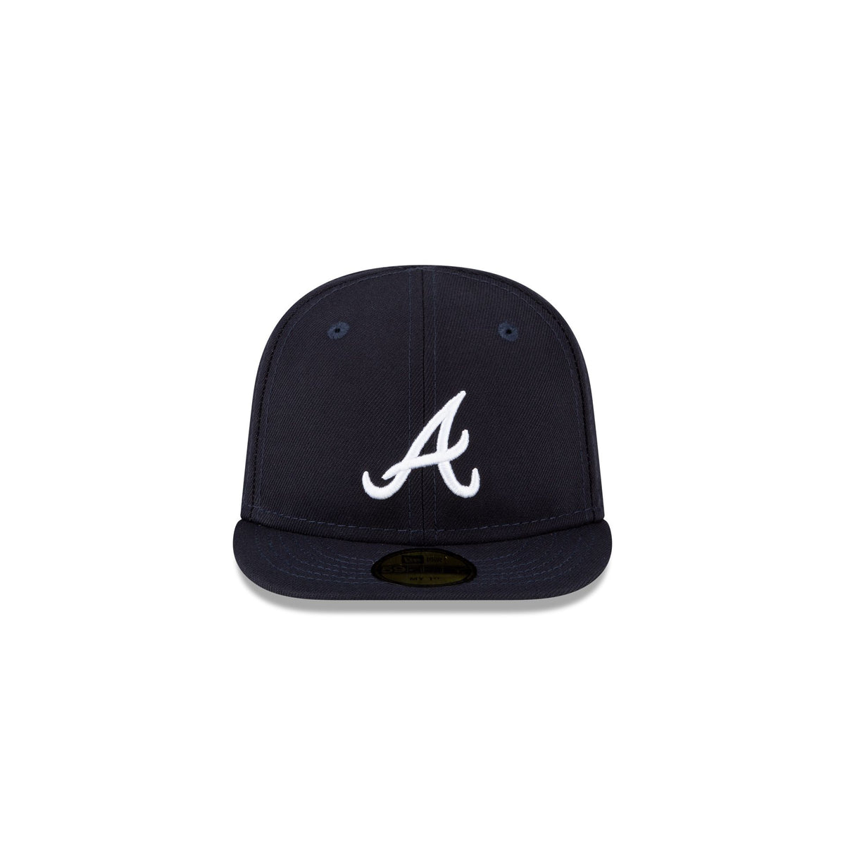 Atlanta Braves Kids Rear Wordmark 59FIFTY Fitted Hat