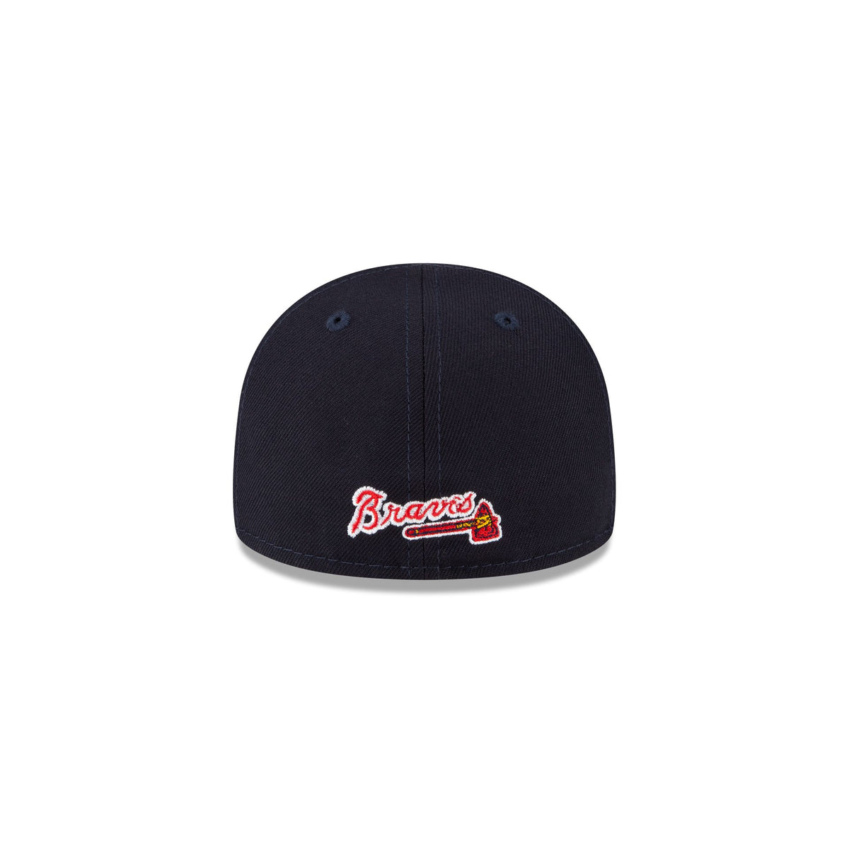 Atlanta Braves Kids Rear Wordmark 59FIFTY Fitted Hat