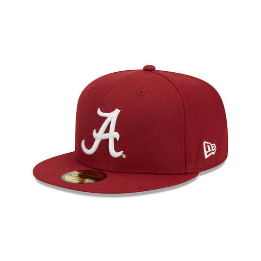 Alabama Crimson Tide Red 59FIFTY Fitted Hat - New Era Cap