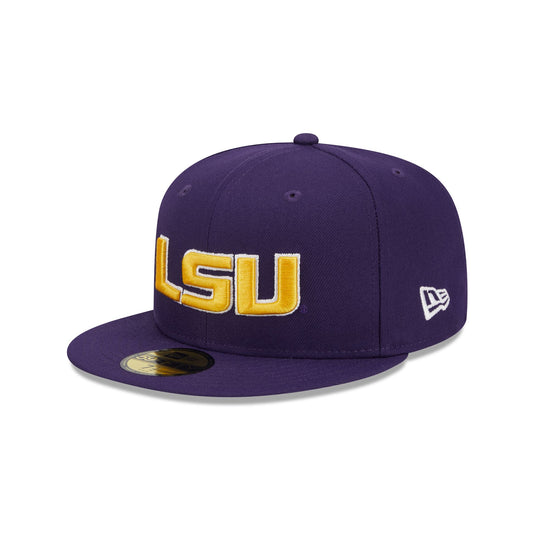 LSU Tigers Purple 59FIFTY Fitted Hat - New Era Cap