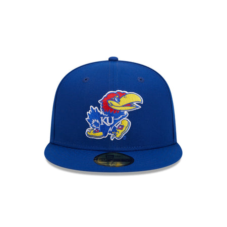 Kansas Jayhawks Blue 59FIFTY Fitted Hat