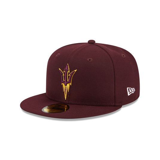 Arizona State Sun Devils Maroon 59FIFTY Fitted Hat - New Era Cap
