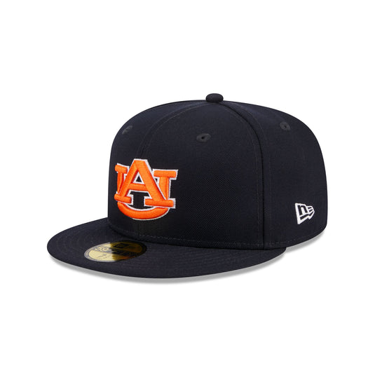 Auburn Tigers Navy 59FIFTY Fitted Hat - New Era Cap