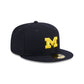 Michigan Wolverines Blue 59FIFTY Fitted Hat