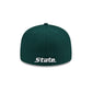 Michigan State Spartans Green 59FIFTY Fitted Hat