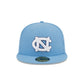 North Carolina Tar Heels Blue 59FIFTY Fitted Hat