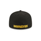 Iowa Hawkeyes Black 59FIFTY Fitted Hat