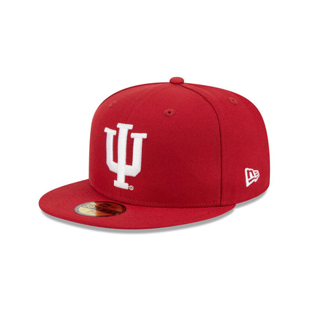Indiana Hoosiers Red 59FIFTY Fitted Hat