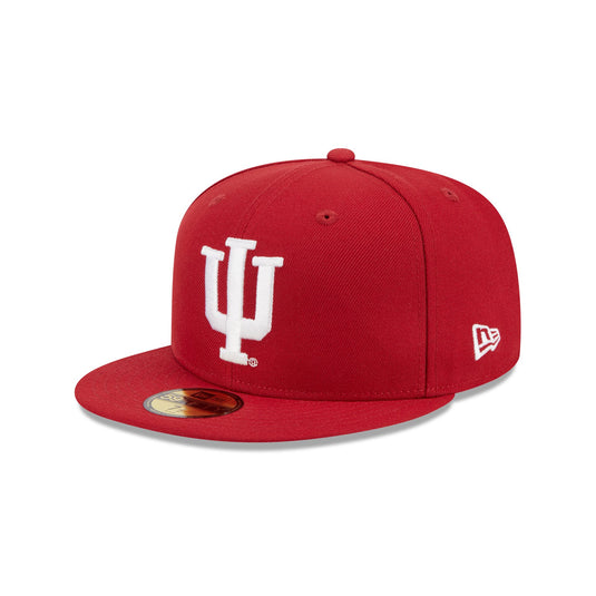 Indiana Hoosiers Red 59FIFTY Fitted Hat - New Era Cap