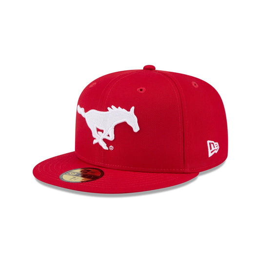 Southern Methodist Mustangs Go-To 59FIFTY Fitted Hat - New Era Cap