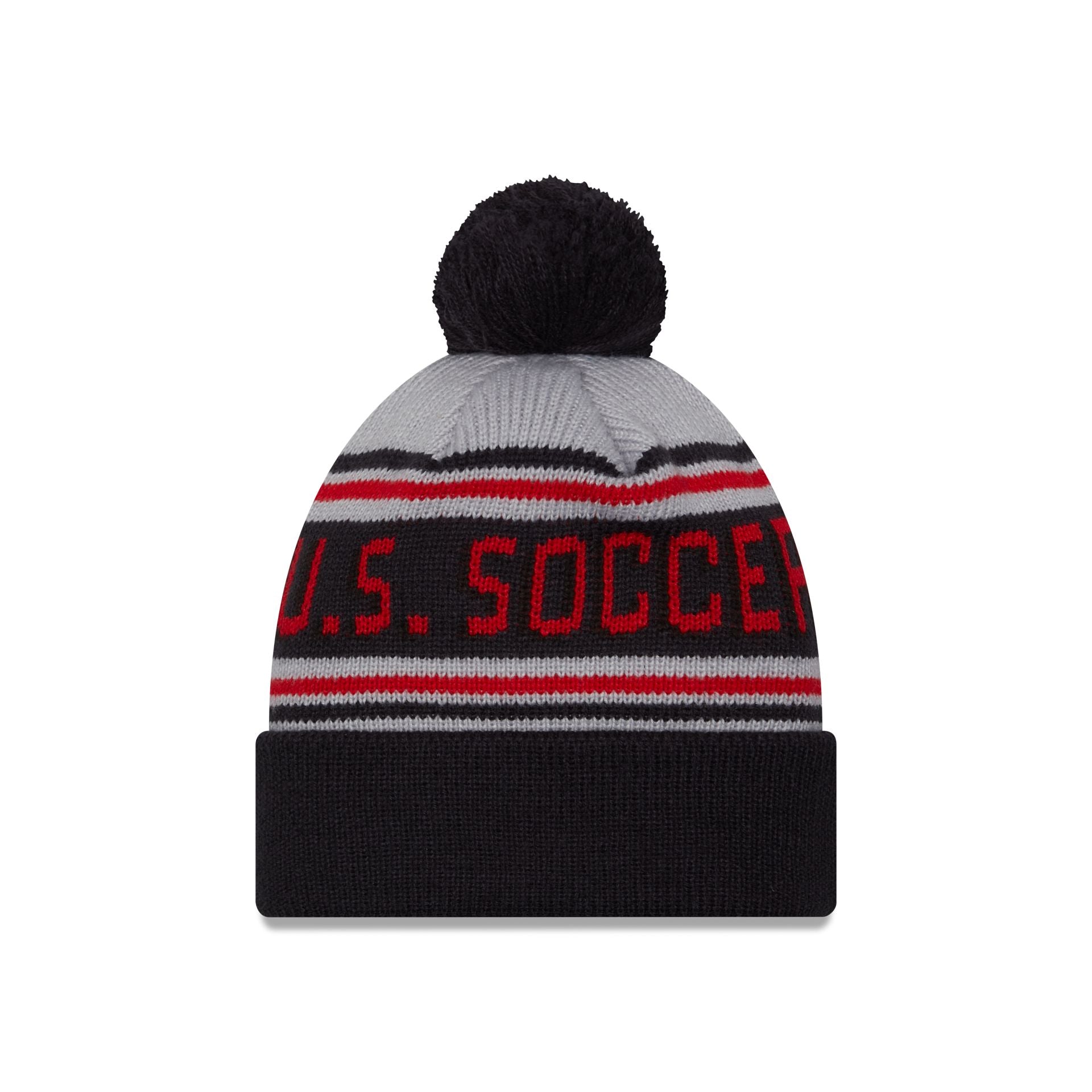 U.S. Soccer Women's National Team Navy Pom Knit Hat