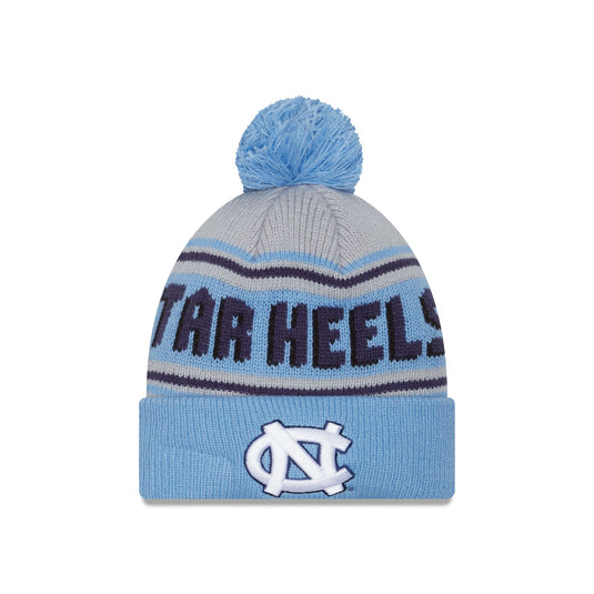 North Carolina Tar Heels Go-To Pom Knit Hat - New Era Cap