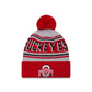 Ohio State Buckeyes Go-To Pom Knit Hat