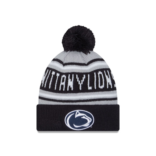 Penn State Nittany Lions Go-To Pom Knit Hat - New Era Cap
