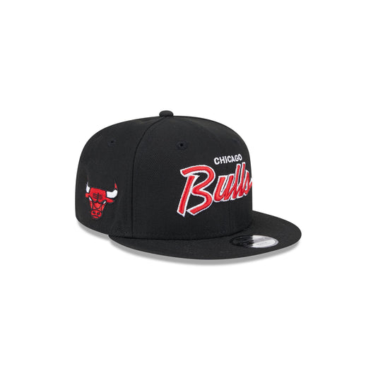 Chicago Bulls Script Kids 9FIFTY Snapback Hat - New Era Cap