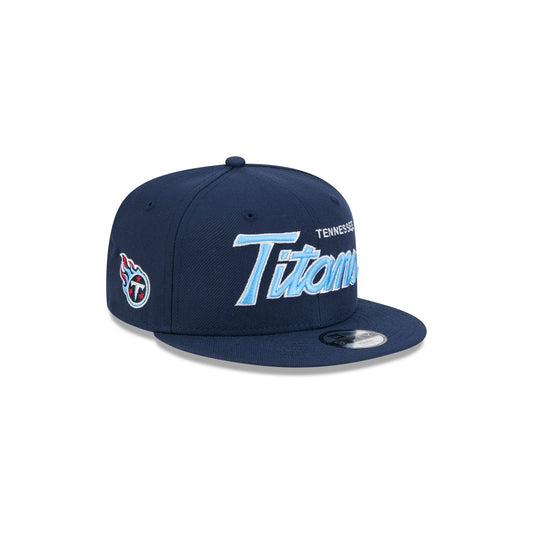 Tennessee Titans Script Kids 9FIFTY Snapback Hat - New Era Cap