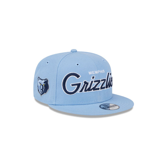 Memphis Grizzlies Script Kids 9FIFTY Snapback Hat - New Era Cap